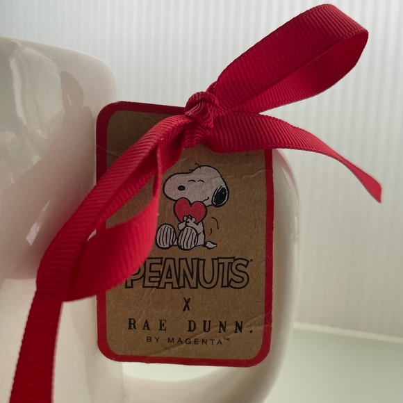 Rae Dunn x Peanuts Snoopy LOVED Mug NEW - Picture 5 of 6